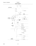 WIRING SCHEMATIC Diagram and Parts List for FRS6B6EEW0  Frigidaire Refrigerator