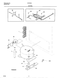 SYSTEM Diagram and Parts List for GTCF050  Frigidaire Freezer