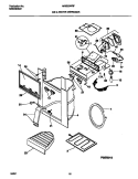 ICE & WATER DISPENSER Diagram and Parts List for MRS20WRFW0  Frigidaire Refrigerator