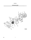 AIR HANDLING PARTS Diagram and Parts List for FAC085J7A3  Frigidaire Air Conditioner