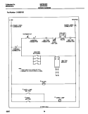 WIRING DIAGRAM Diagram and Parts List for MGF324BEWC  Frigidaire Range