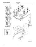 Part Location Diagram of 316536611 Frigidaire IGNITOR/ORIFICE ASS
