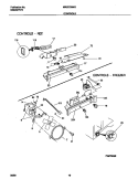 CONTROLS Diagram and Parts List for MRS22WNGD4  Frigidaire Refrigerator