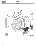 UPPER BODY Diagram and Parts List for TGO356BFWA  Tappan Range