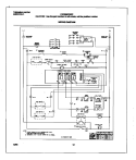 WIRING DIAGRAM Diagram and Parts List for FGF358CGSC  Frigidaire Range