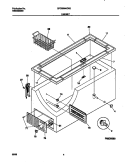 CABINET Diagram and Parts List for GFC20M4GW2  Gibson Freezer