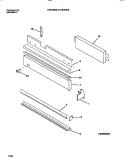 Part Location Diagram of 5303306747 Frigidaire TRIM