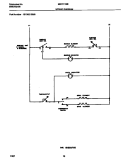 WIRING DIAGRAM Diagram and Parts List for MEF311SBWH  Frigidaire Range