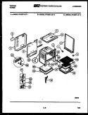 BODY PARTS Diagram and Parts List for 37-2537-23-01  Tappan Range