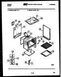 BODY PARTS Diagram and Parts List for 32-2227-00-01  Tappan Range