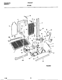 SYSTEM Diagram and Parts List for FRS20ZGFD0  Frigidaire Refrigerator