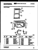 CABINET AND INSTALLATION PARTS Diagram and Parts List for AS182M2K1  Frigidaire Air Conditioner