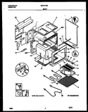 BODY Diagram and Parts List for GEF311WAWA  Gibson Range