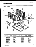 Part Location Diagram of 5303302883 Frigidaire BASE