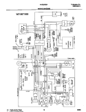 WIRING DIAGRAM Diagram and Parts List for FRT22IRSHB4  Frigidaire Refrigerator