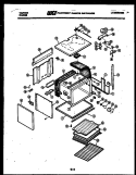 Part Location Diagram of 3051776 Frigidaire SUPPORT-OVEN FRONT