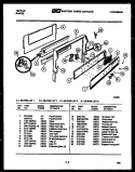 COOKTOP PARTS Diagram and Parts List for 31-7968-66-03  Tappan Range