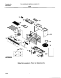 Part Location Diagram of 5304423529 Frigidaire GRILLE