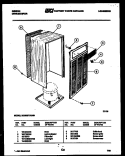CABINET AND CONTROL PARTS Diagram and Parts List for MC50S7GUNB  Gibson Dehumidifier