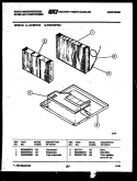 SYSTEM PARTS Diagram and Parts List for AS189P2K2  Frigidaire Air Conditioner