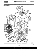 BODY PARTS Diagram and Parts List for REG94BL2  Frigidaire Wall Oven