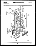 CABINET PARTS Diagram and Parts List for FPD19VFW1  Frigidaire Refrigerator