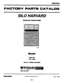 COVER Diagram and Parts List for 10HA10C  Frigidaire Air Conditioner