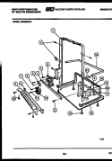 POWER DRY AND MOTOR PARTS Diagram and Parts List for SU550NXR1  Frigidaire Dishwasher
