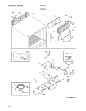 SYSTEM Diagram and Parts List for WRT8A1EWB  Westinghouse Refrigerator