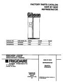 COVER Diagram and Parts List for GRS26ZRGD2  Gibson Refrigerator