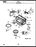 WRAPPER AND BODY PARTS Diagram and Parts List for 56-3452-10-03  Tappan Microwave