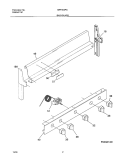 BACKGUARD Diagram and Parts List for MPF303PGDF  Uni Range