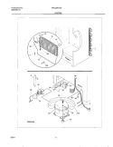 SYSTEM Diagram and Parts List for FFU20F3AW0  Frigidaire Freezer
