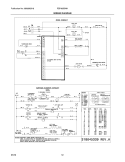 WIRING DIAGRAM Diagram and Parts List for FEF450BWH  Frigidaire Range