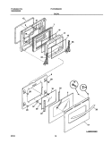 Part Location Diagram of 318158805 Frigidaire PANEL
