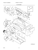 ICE CONTAINER Diagram and Parts List for FGHS2634KQ2  Frigidaire Refrigerator