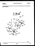 BURNER, MANIFOLD AND GAS CONTROL Diagram and Parts List for 30-2232-00-01  Tappan Range