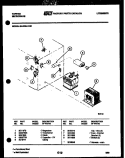POWER CONTROL Diagram and Parts List for 56-2268-10-01  Tappan Microwave