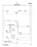 WIRING SCHEMATIC Diagram and Parts List for FEF355AWF  Frigidaire Range