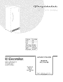 COVER Diagram and Parts List for FFU17F5HWB  Frigidaire Freezer