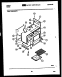 Part Location Diagram of 3017601 Frigidaire FRAME-FRONT