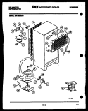 SYSTEM AND AUTOMATIC DEFROST PARTS Diagram and Parts List for TSK160EN3V  Kelvinator Refrigerator
