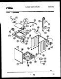 CABINET PARTS Diagram and Parts List for FWX645NBS0  Frigidaire Washer