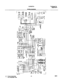 WIRING DIAGRAM Diagram and Parts List for GLRS267ZAB5  Frigidaire Refrigerator