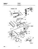 CONTROLS Diagram and Parts List for FRS20ZSGB2  Frigidaire Refrigerator