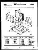 Part Location Diagram of 5304430459 Frigidaire COMPRESSOR