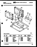 SYSTEM PARTS Diagram and Parts List for AK18E2NVA  Gibson Air Conditioner