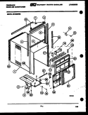 CABINET PARTS Diagram and Parts List for AS10ME5E2  Frigidaire Air Conditioner