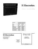 COVER Diagram and Parts List for EW30EW55GB1  Electrolux Range