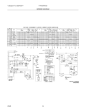 WIRING DIAGRAM Diagram and Parts List for FWX833MAS0  Frigidaire Washer